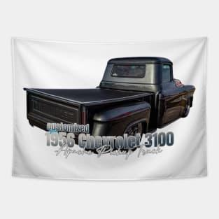 Customized 1956 Chevrolet 3100 Apache Pickup Truck Tapestry