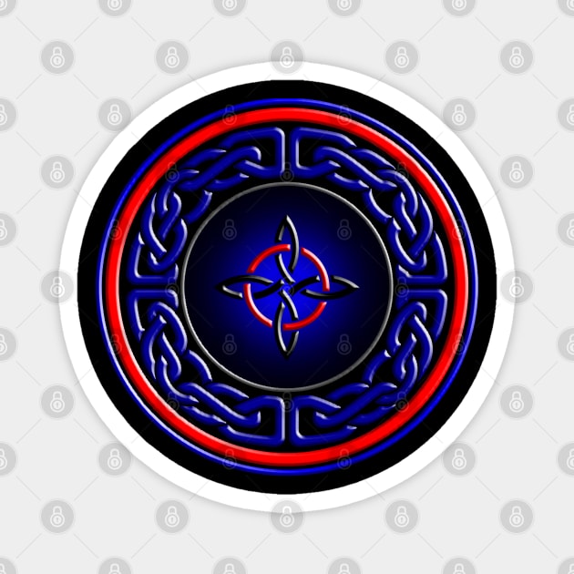 CELTIC CIRCLE 2 Magnet by GardenOfNightmares