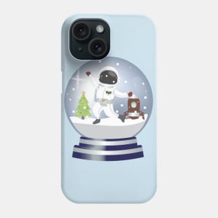 Winter Space Snow Globe Phone Case