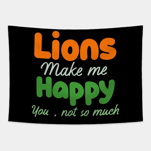 lions Tapestry by Design stars 5