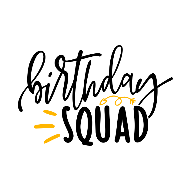 Discover Birthday Squad - T-Shirt