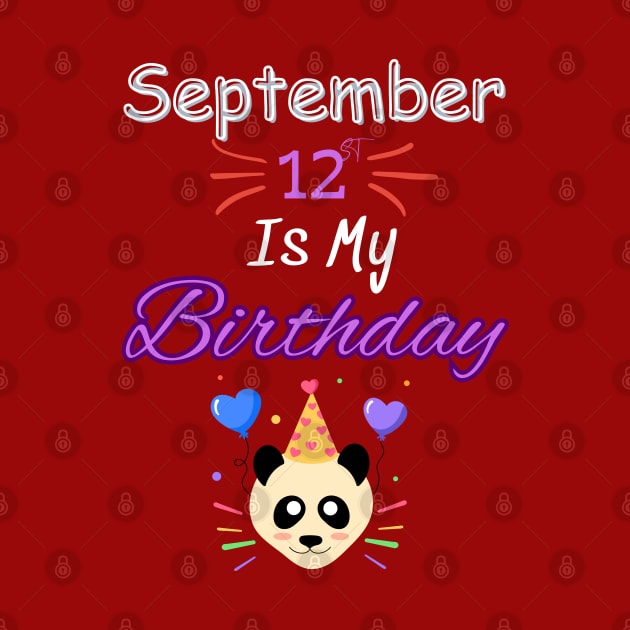 september 12 st is my birthday by Oasis Designs