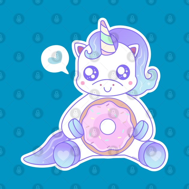 Donut Unicorn by jessycroft