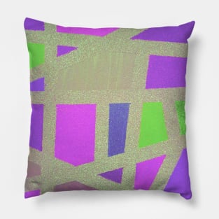 Neon Glitter Pillow