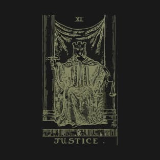 Golden Tarot - Justice T-Shirt