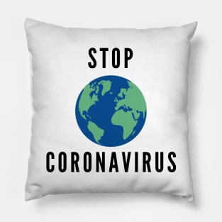 STOP CORONAVIRUS Pillow