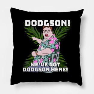 Jurassic Dennis Nedry Pillow