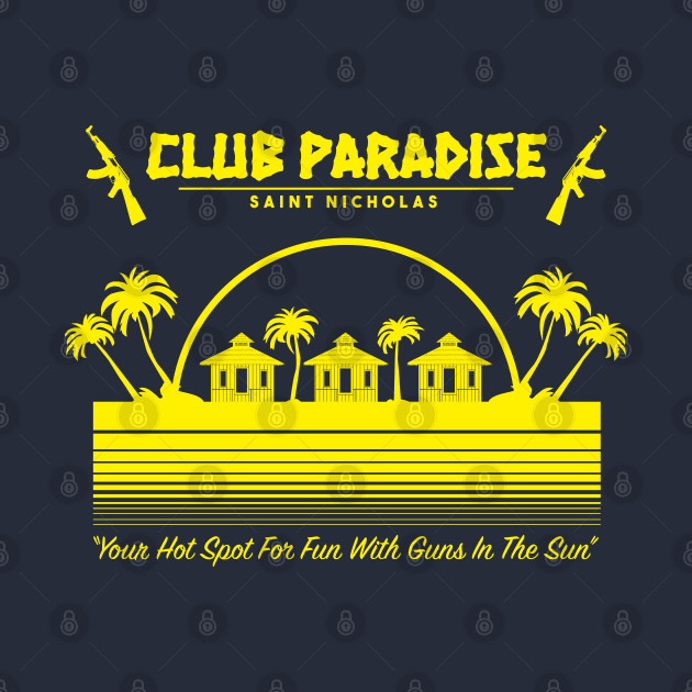 Club Paradise: Saint Nicholas (yellow) by bryankremkau