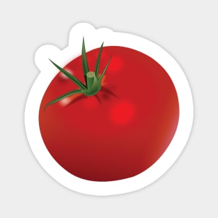 Cute Red Tomato Design Magnet