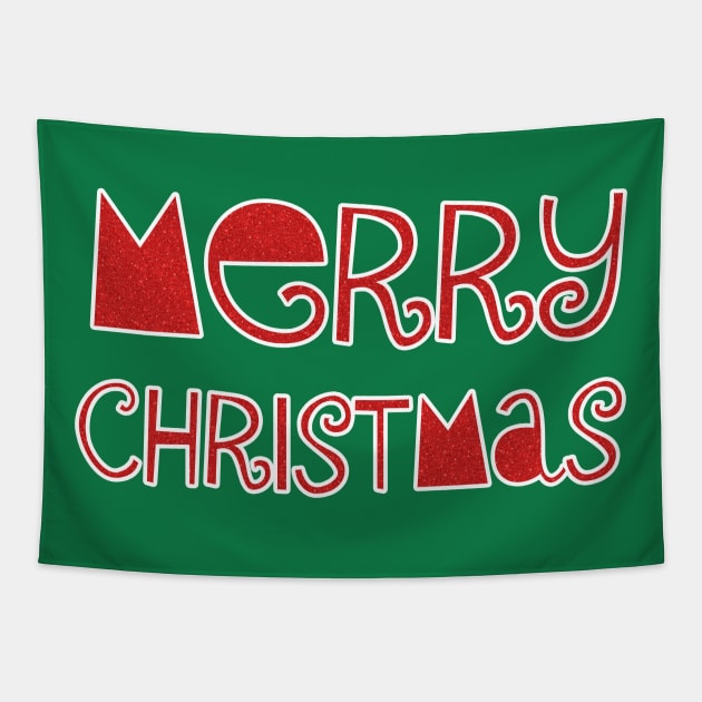 merry christmas Tapestry by sarahnash