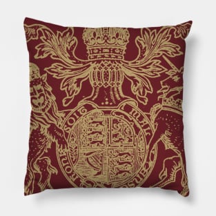 Coat of Arms of the United Kingdom Pillow