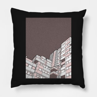 London - Blackfriars 60's housing Pillow