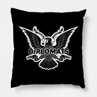 DIPLOMATS (BLACK AND WHITE EDITION) T-Shirt Pillow