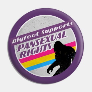 Pan Pride Bigfoot Pin