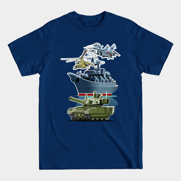 Discover Cartoon military equipment - Cartoon Military - T-Shirt