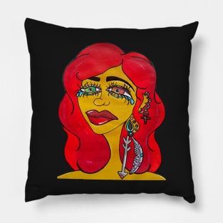 Ruby Sag Pillow