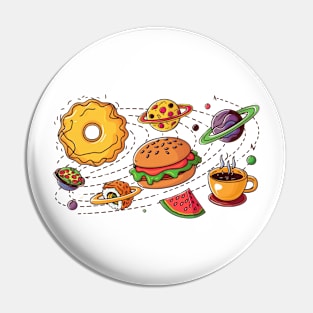 Cosmic Foodie Pin