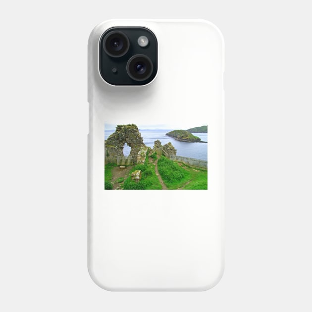 Duntulm Castle Phone Case by tomg