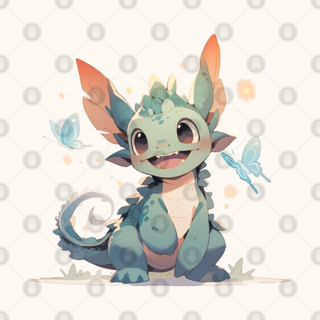 Cute little dragon by HydraDreams