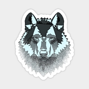 Geometric Wolf Magnet