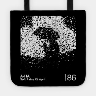 Soft Rains Of April / Minimalist Graphic Artwork Design Tote