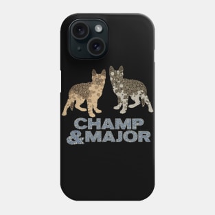 Major and Champ the New White House Dogs Phone Case