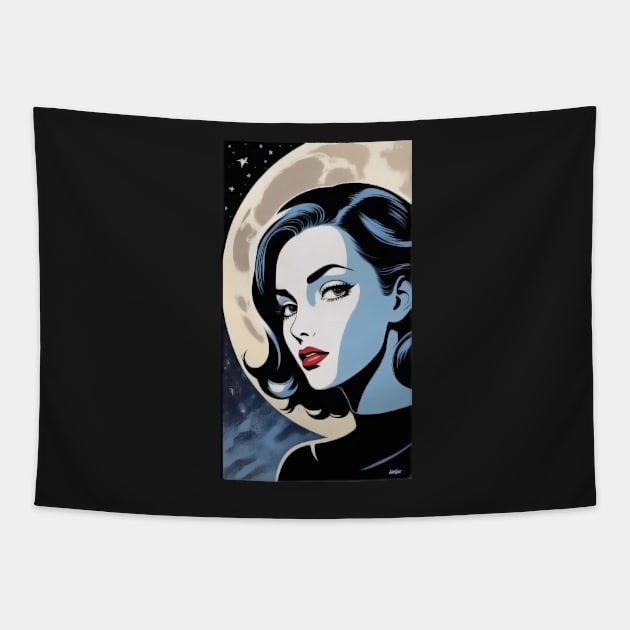 The Moon Thief pt4 Tapestry by AdeGee