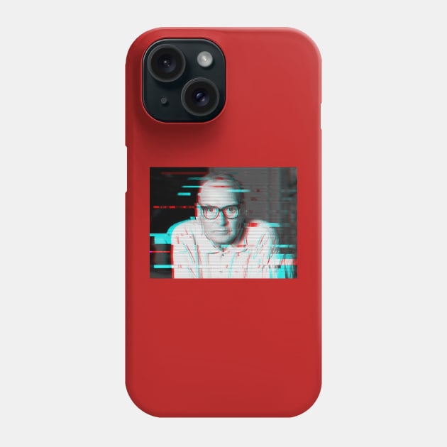 Glitched Ennio Morricone Phone Case by Asanisimasa