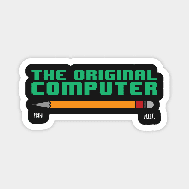 The Original Computer Magnet by thingsandthings