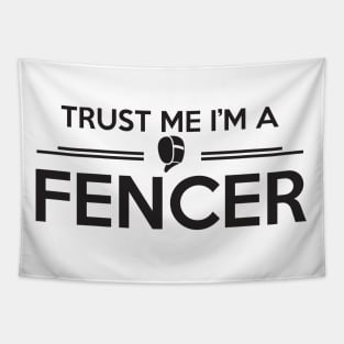 Trust me fencer Tapestry