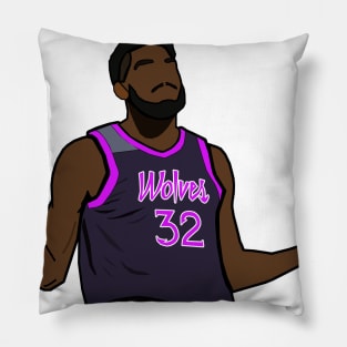 Karl Anthony Towns Shrug - NBA Minnesota Timberwolves Pillow