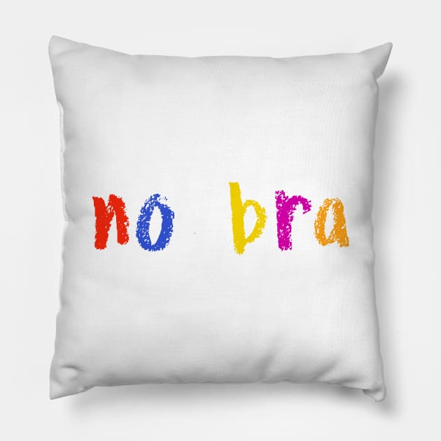 no bra Pillow by NSFWSam