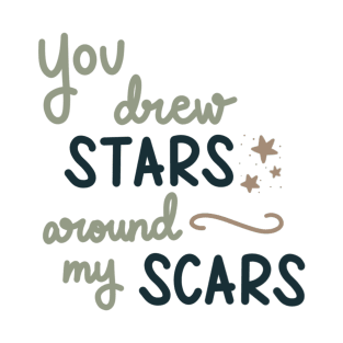 Drew Stars Around My Scars T-Shirt