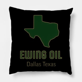 Ewing Oil Company Pillow