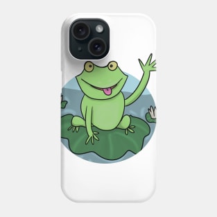 Easily distracted by frogs Phone Case