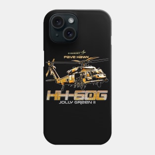 Pave Hawk HH-60G Search and Rescue Helicopter Us Navy Air Force Phone Case