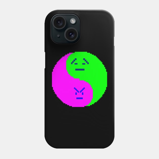 Yin Yang Mooninites Phone Case by wyattd