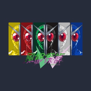 KamenRider W Variant T-Shirt