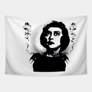 Bette davis Popart Smoking Tapestry