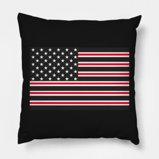 Thin White Line, Emergency Rescue EMS and EMT Gifts Pillow