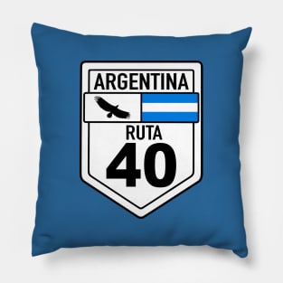 Argentina Ruta 40 Pillow