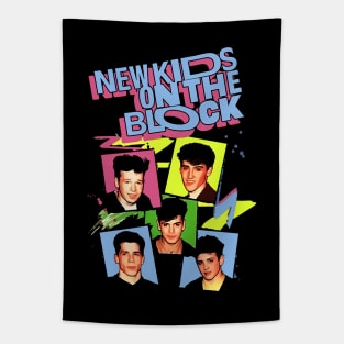 Vintage NKOTB Band Music Tapestry