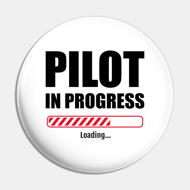 Pilot in progress red bar Pin by VFR Zone