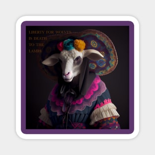 Catrina the Sheep Magnet