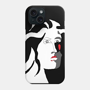 artist in thought Phone Case