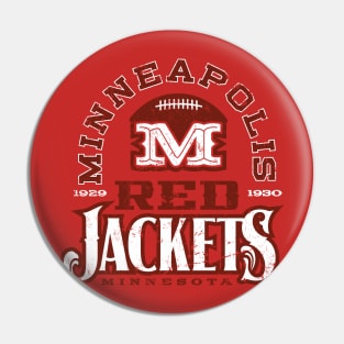 Minneapolis Red Jackets Pin