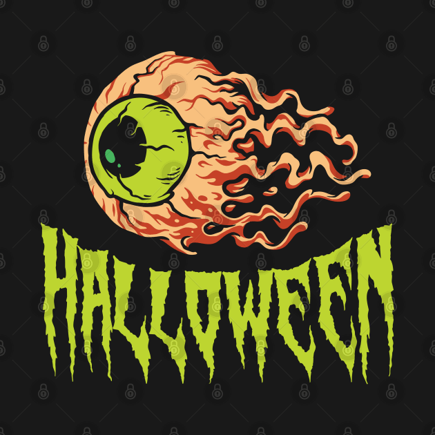 Monster Eyeball Halloween Costume by Caskara