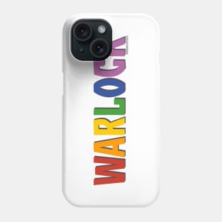 Warlock Pride Shirt (Rainbow) Phone Case