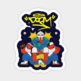 mf doom Magnet