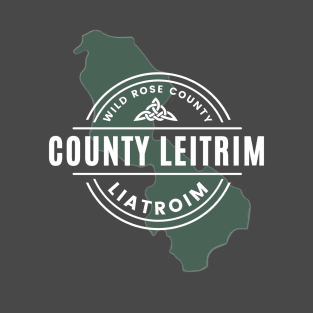 County Leitrim Map T-Shirt
